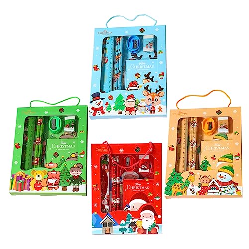 Housoutil 4 Sets Schreibwaren Geschenkbox Set Stifte Für Weihnachten Schreibstifte Weihnachtliches Briefpapier Cartoon Briefpapier Für Studenten Weihnachtsdekoration Weihnachtsstift Housoutil 4 Sets Schreibwaren Geschenkbox Set Stifte Für Weihnachten Schreibstifte Weihnachtliches Briefpapier Cartoon Briefpapier Für Studenten Weihnachtsdekoration Weihnachtsstift von Housoutil