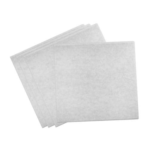 Housoutil 4 Stück Kork-Nachrichtenbrett Filzbrett Dekoration Weiß Aufkleber groß Notiztafel Filz Selbstklebende Filzplatte Pinnwand Wandtattoo Bulletin-Kacheln FilzPolyesterfaser Light Grey von Housoutil