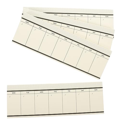 Housoutil 4 Teiliges Wochenplaner Listen Business Pad Für Planer Planer Notizbuch Spiralplan Tagesplaner Organizer Briefpapier Liniert Weiß Schulagenda Notizbücher Papier Housoutil 4 Teiliges Wochenplaner Listen Business Pad Für Planer Planer Notizbuch Spiralplan Tagesplaner Organizer Briefpapier Liniert Weiß Schulagenda Notizbücher Papier von Housoutil