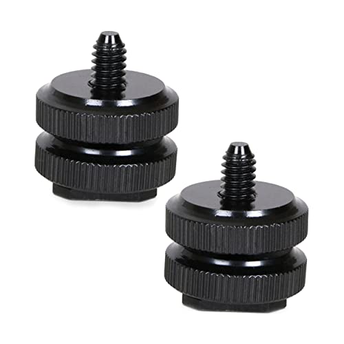 Housoutil 4Stücke Blitzschuhadapter mit Gewinde Stabiler Halterung für DSLR Camcorder Mikrofone LED Leuchten Weiteres Zubehör Kompatibel Housoutil 4Stücke Blitzschuhadapter mit Gewinde Stabiler Halterung für DSLR Camcorder Mikrofone LED Leuchten Weiteres Zubehör Kompatibel von Housoutil
