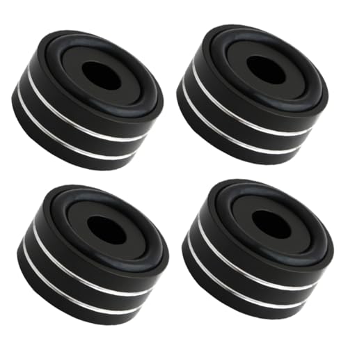 Housoutil 4Stücke Verstärkerfüße Vibration Pads für Lautsprecher HiFi Anlagen Stoßdämpfer Kissen für Bessere Klangqualität Stabilität für CD Player Housoutil 4Stücke Verstärkerfüße Vibration Pads für Lautsprecher HiFi Anlagen Stoßdämpfer Kissen für Bessere Klangqualität Stabilität für CD Player von Housoutil