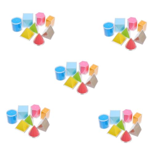 Housoutil 5 Sätze Geometrische Modellunterrichtshilfen Manipulationen Für Die Vorschule Lehrmathematische Manipulationen Mathe-manipulativ-kindergarten Lehrreich Block Form Plastik Housoutil 5 Sätze Geometrische Modellunterrichtshilfen Manipulationen Für Die Vorschule Lehrmathematische Manipulationen Mathe-manipulativ-kindergarten Lehrreich Block Form Plastik von Housoutil