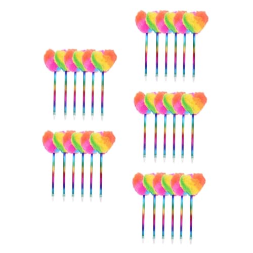 Housoutil 5 Sätze Plüsch Liebesballpoint Stift Herzstift Farbe Flauschiger Kugelschreiber Für Flauschige Stifte Pom Fuuny Fuzzy Kinderstifte Kawaii-stifte Seltsame Stifte Plastik 6 Stück * 5 Housoutil 5 Sätze Plüsch Liebesballpoint Stift Herzstift Farbe Flauschiger Kugelschreiber Für Flauschige Stifte Pom Fuuny Fuzzy Kinderstifte Kawaii-stifte Seltsame Stifte Plastik 6 Stück * 5 von Housoutil