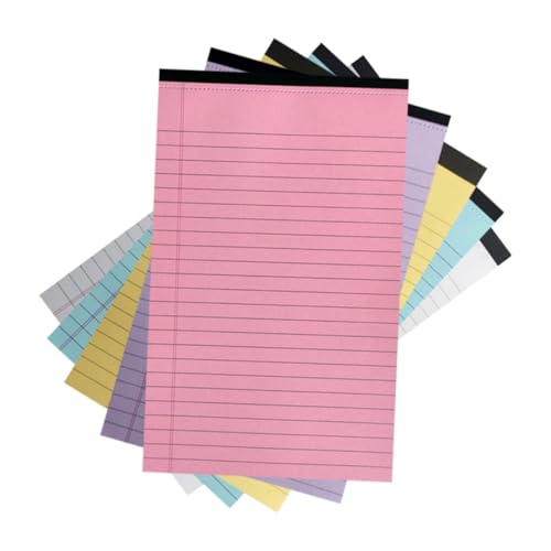 Housoutil 5 Vokabelheft aus Notizpapier Multi Notizbilder Notizblöcke für den täglichen Gebrauch gepunktetes notizbuch Pads schreibgeräte schreibutensilien Notizzubehör Planenversorgung von Housoutil