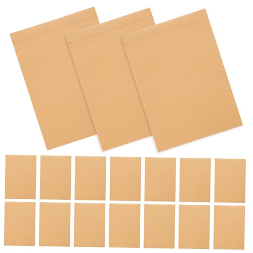 Housoutil 50 Stück Kraft-Umschlag Mini-Umschläge Mailer Pakete Umschläge Schreibwaren leer Aktenumschläge aus Papier selbstverschließende Aktenbeutel doppelseitiges Klebeband Housoutil 50 Stück Kraft-Umschlag Mini-Umschläge Mailer Pakete Umschläge Schreibwaren leer Aktenumschläge aus Papier selbstverschließende Aktenbeutel doppelseitiges Klebeband von Housoutil