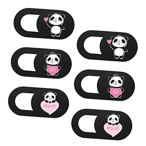 Housoutil 6pcs Webcam Abdeckung Schiebedeckel Laptop Abdeckung Rutsche Panda Muster für Privatsphäre Housoutil 6pcs Webcam Abdeckung Schiebedeckel Laptop Abdeckung Rutsche Panda Muster für Privatsphäre von Housoutil