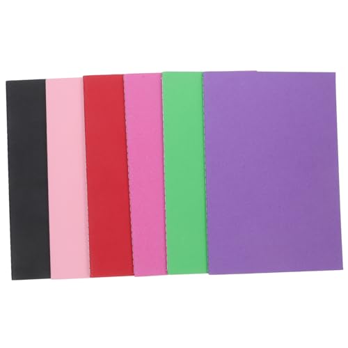 Housoutil 6 Stück Mini-Notizbücher für notizbuch klein Kleines Notizbuch Notizbücher Masse kleiner Notizblock Zeichenheft für Zeitschriften zum Schreiben Papier von Housoutil