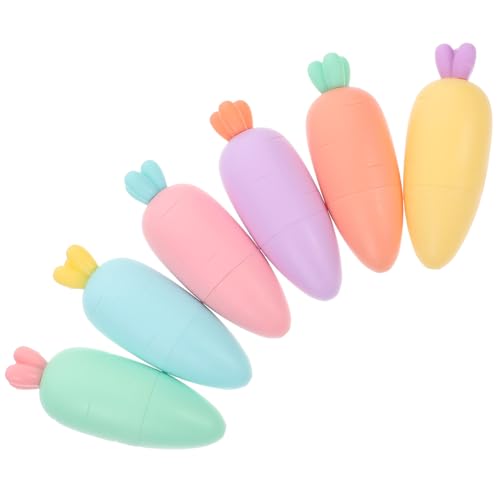Housoutil 6 Stück Textmarker bürobedarf süße Markierungen süßes Briefpapier Highlighter pastell süße Schulsachen Mechanische Stifte Klassenzimmer müssen haben Tagebuchstifte Plastik Housoutil 6 Stück Textmarker bürobedarf süße Markierungen süßes Briefpapier Highlighter pastell süße Schulsachen Mechanische Stifte Klassenzimmer müssen haben Tagebuchstifte Plastik von Housoutil