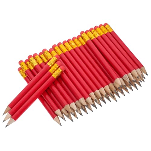 Housoutil 72Stücke Golf Bleistifte mit Radiergummi Kurze Hb Bleistifte Vorgespitzt Leicht und Tragbar für Brautpartys Hochzeiten Bürobedarf und Kreative Aktivitäten Rot Housoutil 72Stücke Golf Bleistifte mit Radiergummi Kurze Hb Bleistifte Vorgespitzt Leicht und Tragbar für Brautpartys Hochzeiten Bürobedarf und Kreative Aktivitäten Rot von Housoutil