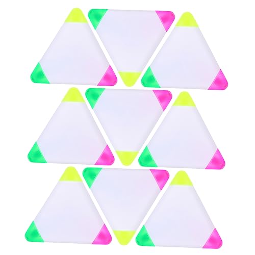 Housoutil 9 Stück Textmarker Farbmarkierung Graffiti-Markierungsstift fluoreszierend Gliederung Umrissstift stifte schulzubehör ' pens Unterteilen von Stift Aquarellstift Plastik von Housoutil