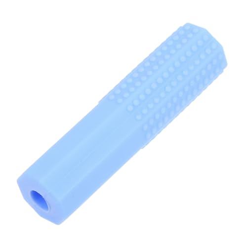 Housoutil Bleistiftkappe Bleistiftaufsatz zäh Topper für Bleistiftradiergummis Bleistifthüllen für Holzstifte Kappenradierer für Bleistifte Bleistiftabdeckungen Kieselgel Blau von Housoutil
