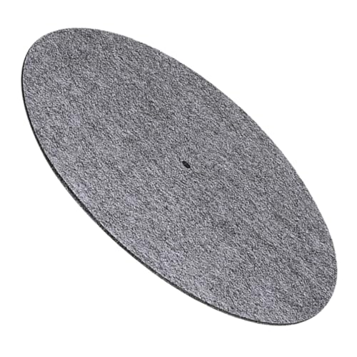 Housoutil Filz-Plattenspieler-Plattentellermatte 11 59-Zoll-Plattenspielermatte Graue Slipmat Für Universelle Bis Vinyl-Plattenspieler Housoutil Filz-Plattenspieler-Plattentellermatte 11 59-Zoll-Plattenspielermatte Graue Slipmat Für Universelle Bis Vinyl-Plattenspieler von Housoutil