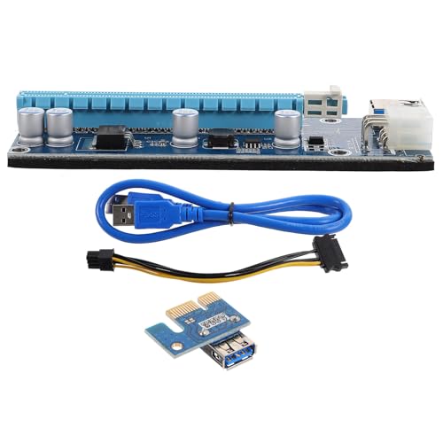 Housoutil Grafikkarte Pcie-Mining-Grafikkarte Pcie-Express-Erweiterungsgrafik Pcie-Riser-Karte von Housoutil