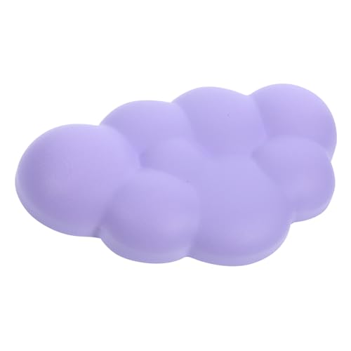 Housoutil Handhalter Der Handgelenk-mauspad-unterstützung Ruhen Kissen Handgelenkstütze Laptop-handballenauflage Handwurzel Handgelenkruhe Violett Gummiauflage von Housoutil