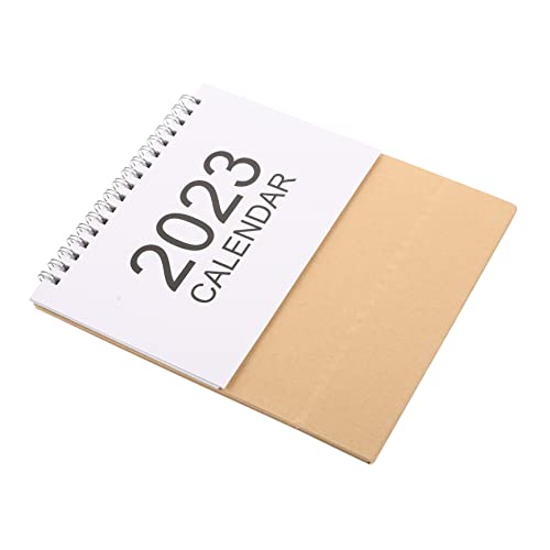Housoutil Mini Kalender Notizblock Monatlicher Kleiner Tischkalender Tischkalender 2023 Tischkalender LED 2023 Kalender Tischkalender Tisch Bürokalender Süßer Kalender von Housoutil