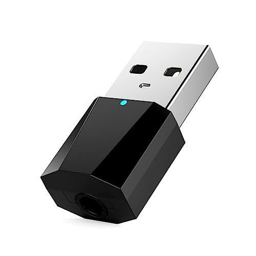 Housoutil Mini USB Empfänger Stereo Audio Receiver Mit Audiokabel Für Home Office Und Unterwegs Kompatibel Mit Smartphones Und Tablets von Housoutil