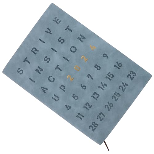 Housoutil Planer Zeitplan homework planner büromaterial schul planer Veranstalter planer schule noteboon Zeitplaner Datum Notizblock Wochenplan-Pad Terminkalender Terminplanblock Papier Blue von Housoutil