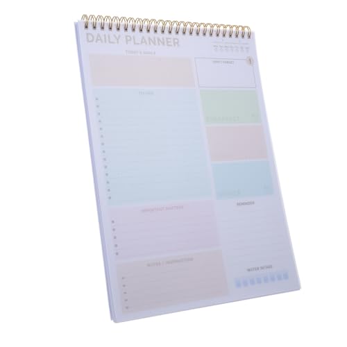Housoutil Planungsnotizblock Notizen mit wöchentlich Agenden Arbeitsorganisator-Notizbuch TODO List Notebook notizblock auflisten Checkliste Notizblock Blockplaner Planer täglich Papier Rosa Housoutil Planungsnotizblock Notizen mit wöchentlich Agenden Arbeitsorganisator-Notizbuch TODO List Notebook notizblock auflisten Checkliste Notizblock Blockplaner Planer täglich Papier Rosa von Housoutil