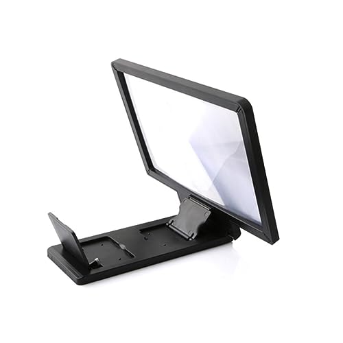 Housoutil Lupe Handyhalter Universal Smartphone Halterung Lese- Und Sehhilfe Leicht Schwarz von Housoutil