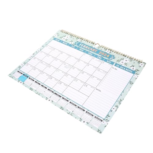 Housoutil Wandkalender Monatskalender Für Tägliche Nutzung Mit Notizblock Design Vielseitig Einsetzbar Und Für Freunde Und Familie Praktische Wanddekoration von Housoutil