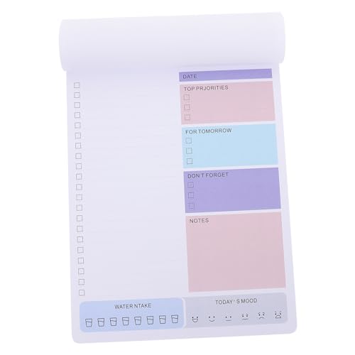 Housoutil Zerreißbarer Notizblock schreibheft write board notizhalter budgetplanner dä plan einkaufsliste notizblöcke Heimschule Planer notizbuch zu machen Planungsunterlagen Papier Green von Housoutil