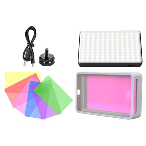 Selfie-Licht -Telefonlicht Videolicht Wiederaufladbar Selfie-Licht USB-Ladegerät Licht 6 Farbfilter Für Selfie-Videokonferenz Vlog Selfie-Licht -Telefonlicht Videolicht Wiederaufladbar Selfie-Licht USB-Ladegerät Licht 6 Farbfilter Für Selfie-Videokonferenz Vlog von Housoutil