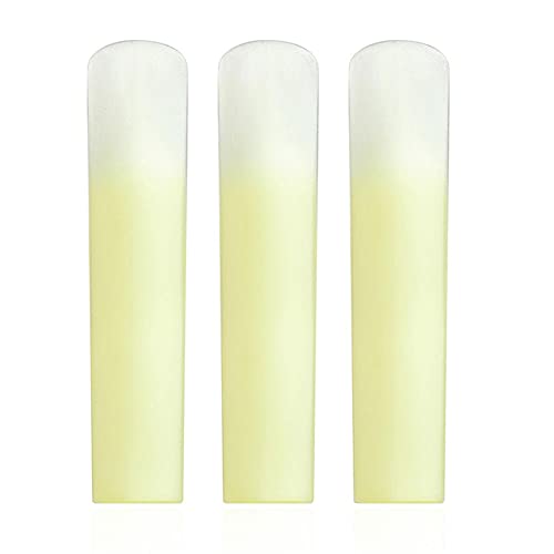 Synthetische Harz-Reeds Sopran-Saxophon-Reed-stärke 1.5 Flaches Saxophon-Schilf Saxophon-zubehör Mit Kunststoff-Abdeckung 3pcs Synthetische Harz-Reeds Sopran-Saxophon-Reed-stärke 1.5 Flaches Saxophon-Schilf Saxophon-zubehör Mit Kunststoff-Abdeckung 3pcs von HoveeLuty