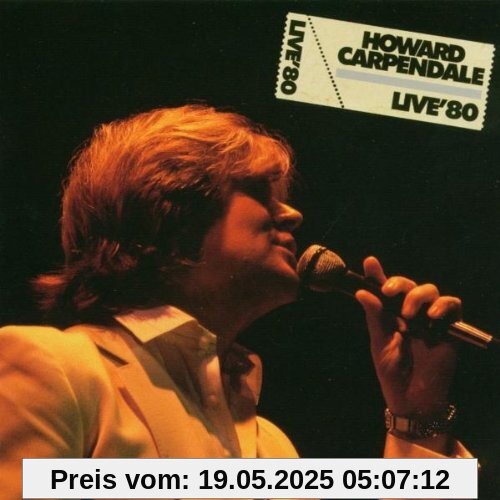 Live '80 Live '80 von Howard Carpendale