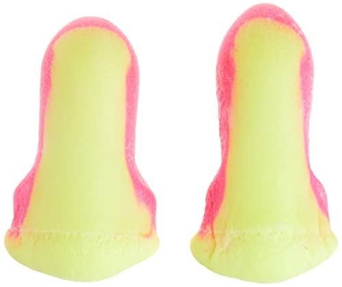 Honeywell 345808 Laser Lite Einweg-Ohrstöpsel, ohne Kabel, Gelb/Rosa, 200 Pairs, Stück, 3301105 von Howard Leight