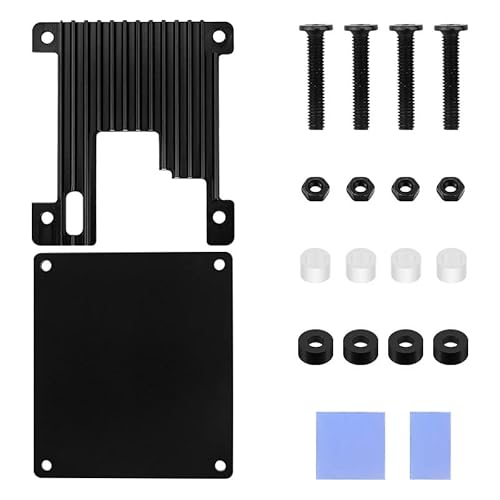 Gehäuse passend für Orange Pi Zero Aluminiumgehäuse Entwicklungsboard Schutz Kühlschale Metall Schutz Passiv Kühlung Enclouse Box von Howay