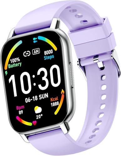 Smartwatch Herren Damen mit Telefonfunktion, 1.85" Fitnessuhr, 100+Sportmodi IP68 Wasserdicht Sportuhr Smartwatch Herren Damen mit Telefonfunktion, 1.85" Fitnessuhr, 100+Sportmodi IP68 Wasserdicht Sportuhr von Hoxe