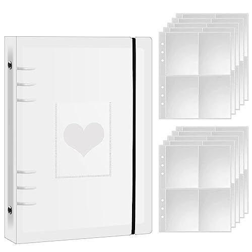 Hoxfly A5 Binder Fotokartenalbum, 3 Zoll Kpop Fotoalbum Halter, Photocard Binder Kpop, 10 Stück Fotohüllen Fotoklarsichthüllen, 6 Ringbuch Photocard Binder, Plastik Binder, Wasserdichte Sammelmappe Hoxfly A5 Binder Fotokartenalbum, 3 Zoll Kpop Fotoalbum Halter, Photocard Binder Kpop, 10 Stück Fotohüllen Fotoklarsichthüllen, 6 Ringbuch Photocard Binder, Plastik Binder, Wasserdichte Sammelmappe von Hoxfly