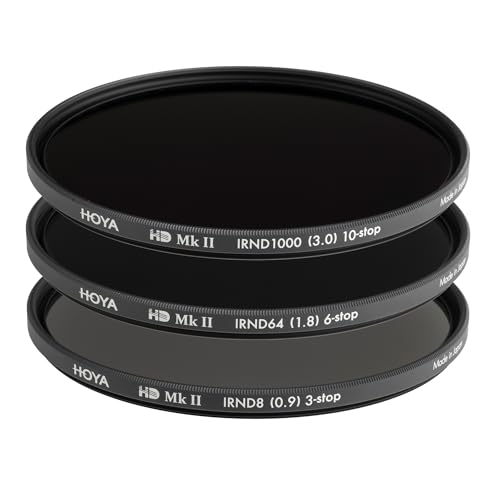 HOYA 3X Neutral Density Filters kit HD MkII IRND8/64/1000 ø49 mm von Hoya