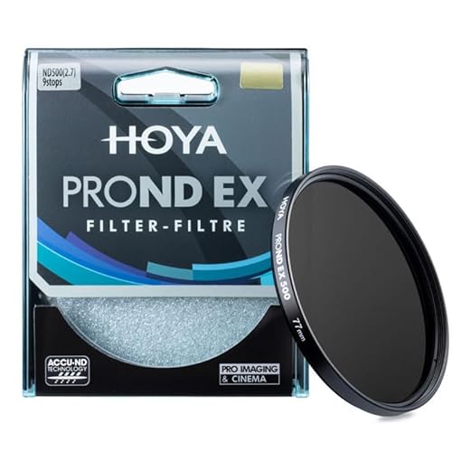 HOYA Filter für Neutraldichte, PROND EX 500 ND2.7, Durchmesser 55 mm von Hoya