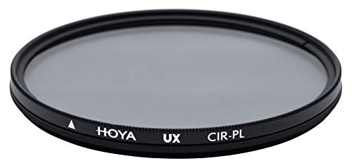 Hoya Circular UX Pol Filter 37mm, Polarisationsfilter zur Farbkräftigung und Reduzierung von Lichtreflexen & Spiegelungen, Aluminiumfassung, Qualitätsglas, wasserabweisend von Hoya