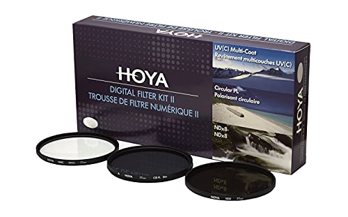 Hoya Digital Filter Kit (72mm, inkl Cirkular Polfilter/ND-Filter (NDx8)/HMC-C, UV-Filter) von Hoya