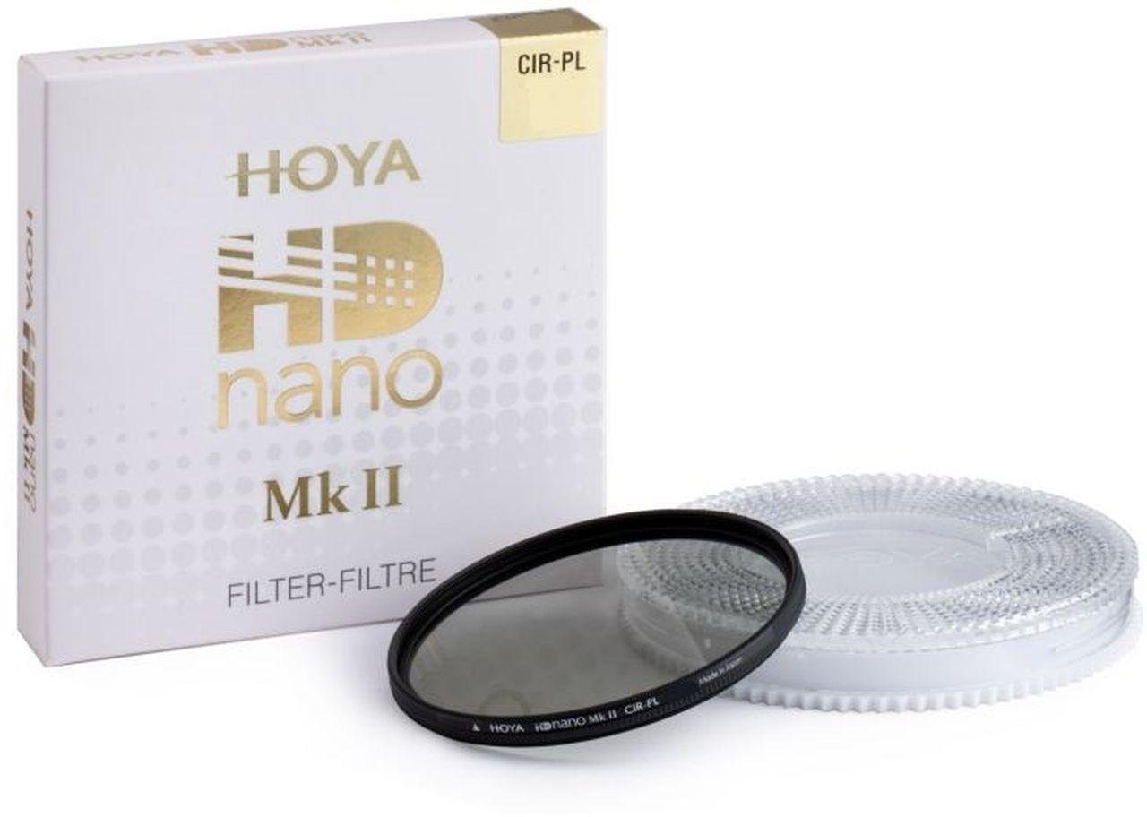 Hoya HD Nano MK II Polfilter Circular 55mm Objektivzubehör von Hoya