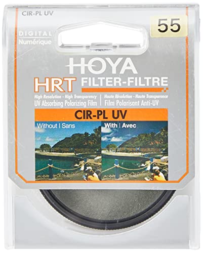 Hoya HRT Pol Cirkular Polfilter (55 mm) HRT CIR-PL 55mm Schwarz von Hoya