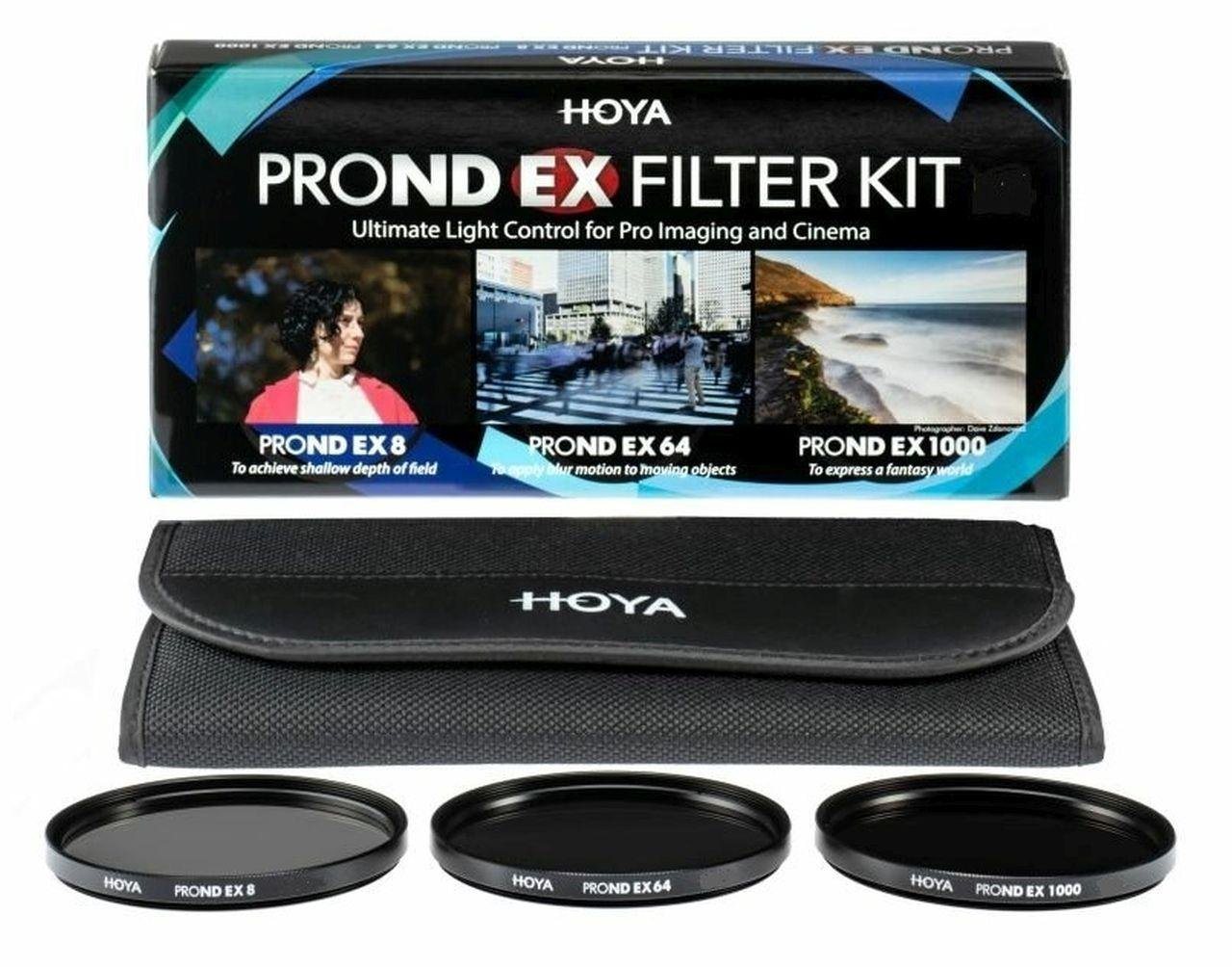 Hoya PROND EX ND Filter Set 8/64/1000 52mm Objektivzubehör von Hoya