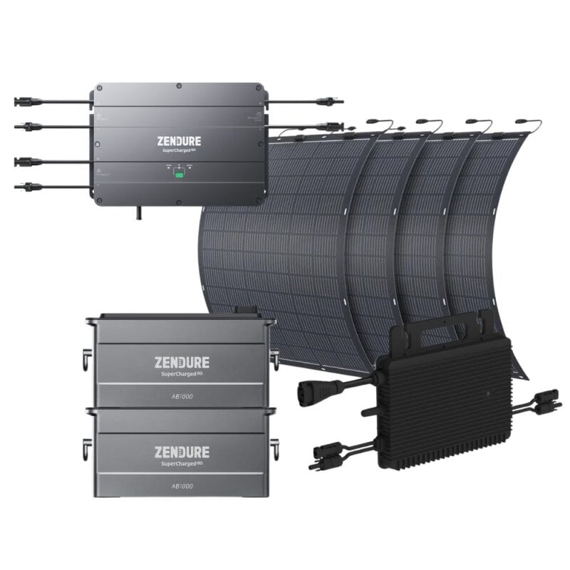 Hoymiles Mikrowechselrichter HMS-800W-2T + 4x 210W Solarpanel + 2x AB1000 Akku Set mit 0% MwSt nach §12 Abs. 3 UstG Hoymiles Mikrowechselrichter HMS-800W-2T + 4x 210W Solarpanel + 2x AB1000 Akku Set mit 0% MwSt nach §12 Abs. 3 UstG von Hoymiles