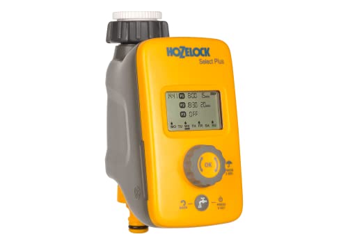 Hozelock Select Plus elektronischer Bewässerungscomputer, Gelb von Hozelock