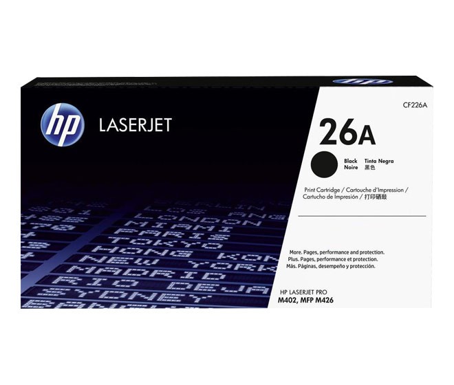 Hp Lasertoner CF226A schwarz 3.100 Seiten Hp Lasertoner CF226A schwarz 3.100 Seiten von Hp