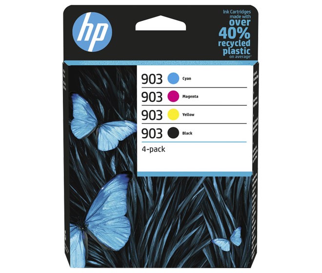 Hp Tinten Multipack 6ZC73AE NR.903 Serie (schwarz,cyan,magenta,gelb) von Hp
