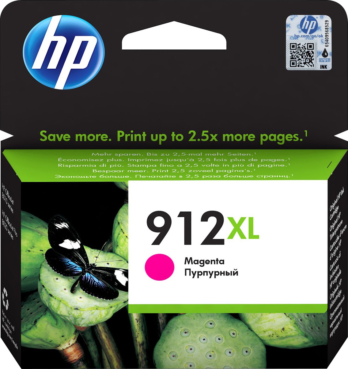Hp Tintenpatrone NR.912XL/3YL82AE magenta von Hp