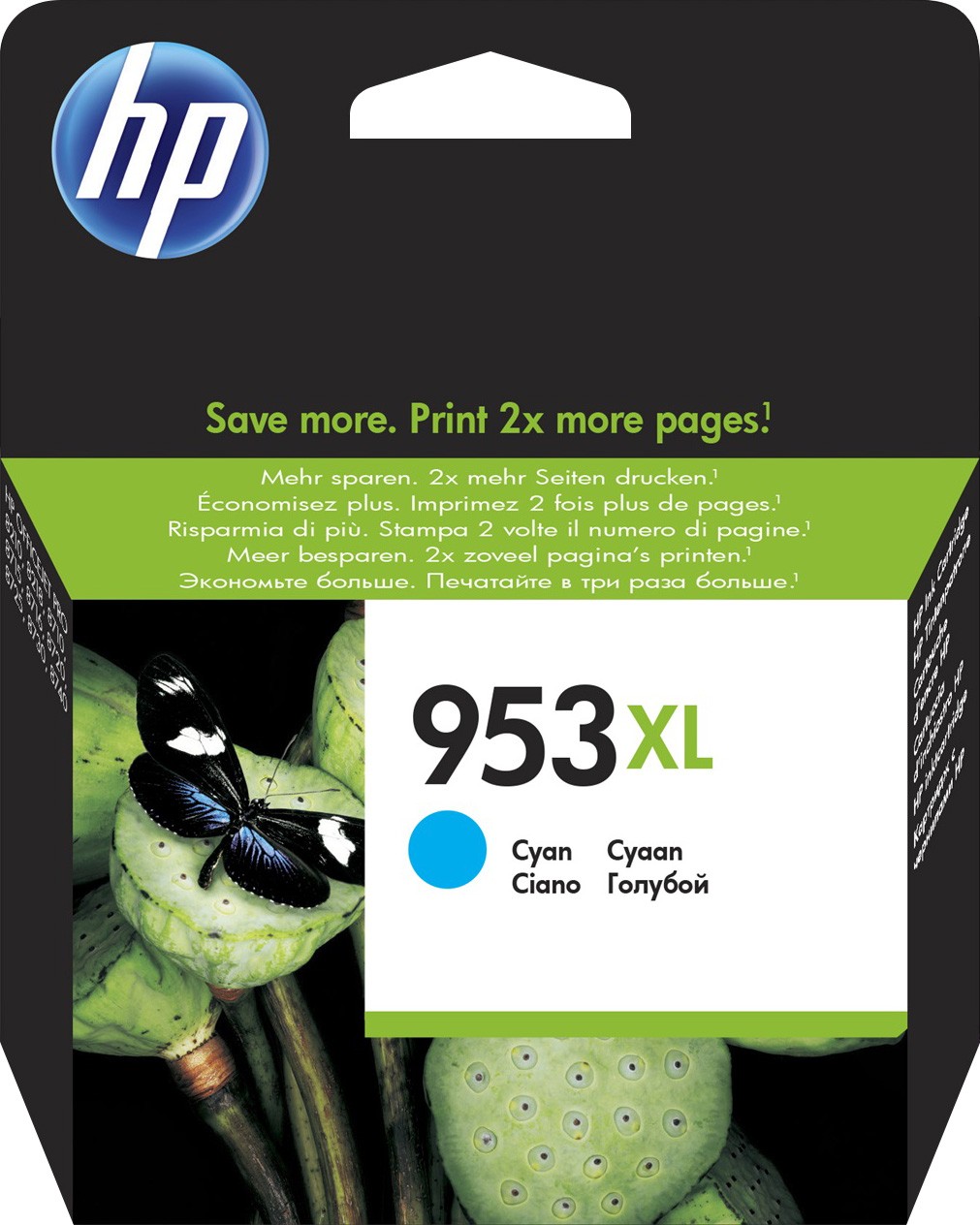 Hp Tintenpatrone NR.953XL/F6U16AE cyan Hp Tintenpatrone NR.953XL/F6U16AE cyan von Hp