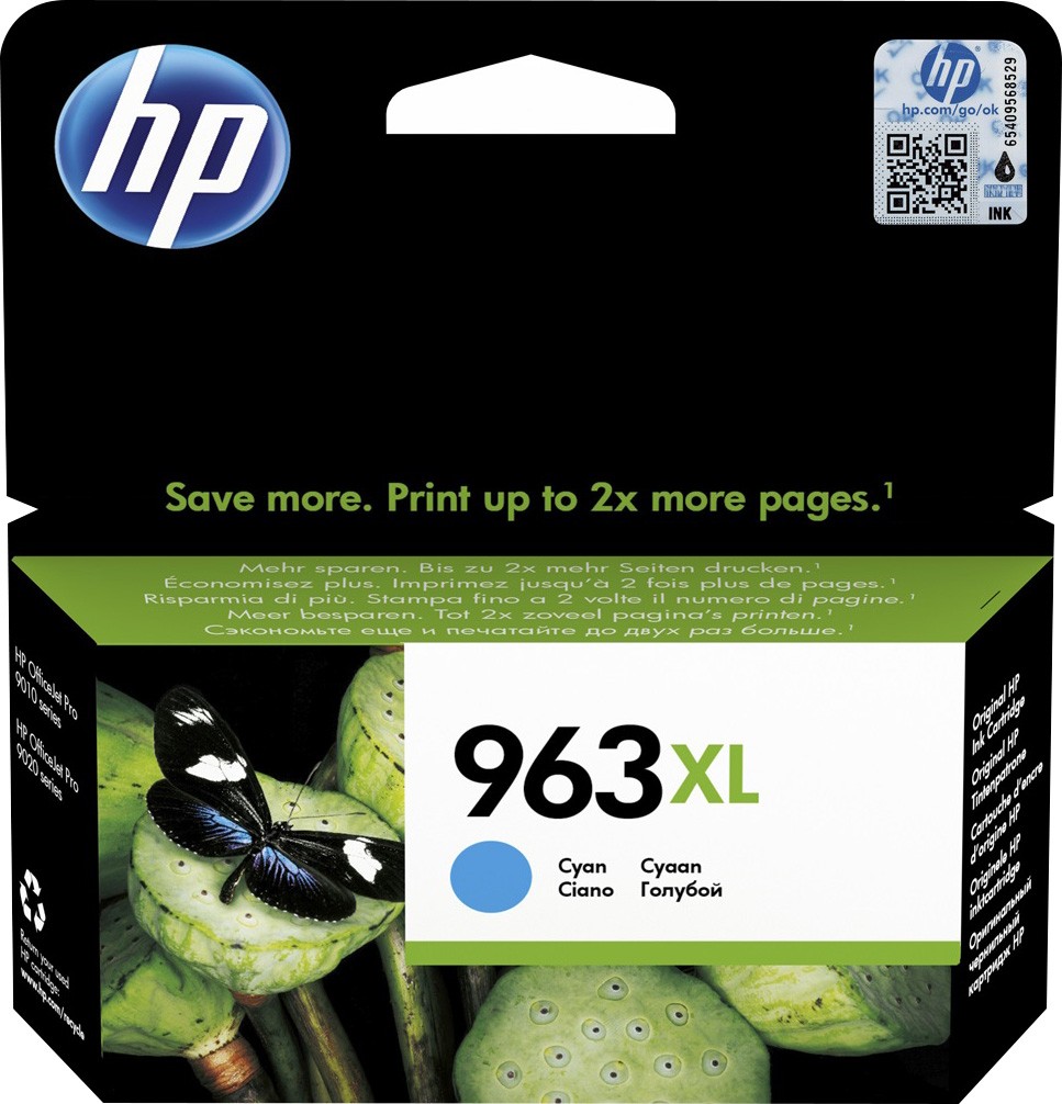 Hp Tintenpatrone NR.963XL/3JA27AE cyan von Hp