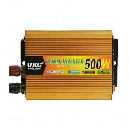 HpLive 500W Wechselrichter 12V auf 230V Spannungswandler Wechselrichter Auto modifizierte Sinuswelle wechselrichter wohnmobil von HpLive