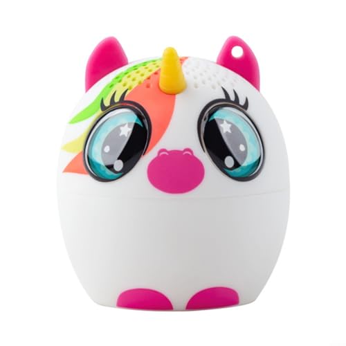 HpLive Animal Wireless Mini Lautsprecher, Mini Lautsprecher kompatibel-Bluetooth Lautsprecher, Tragbarer drahtloser Outdoor Lautsprecher (Einhorn), 1691641299 von HpLive