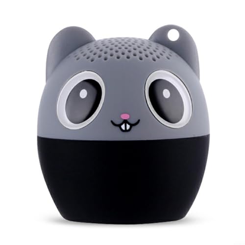 HpLive Animal Kabelloser Mini-Lautsprecher, kompatibel mit Bluetooth-Lautsprecher, tragbarer kabelloser Outdoor-Lautsprecher (Maus) von HpLive