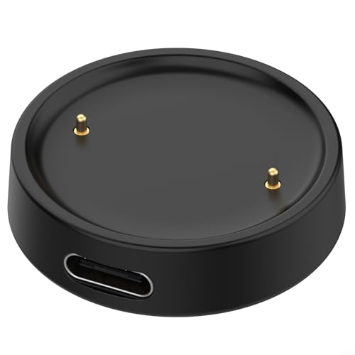 HpLive Ladestation Für Amazfit Active 2 Smartwatch Mit 100CM USB Ladekabel, ABS-Material Ladehalterung Dock Zubehör Für Smartwatch, Kompakt Und Tragbar(Base + Wiring) von HpLive